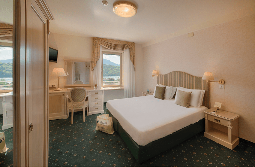 Camera vista lago SPA - BellaVista Relax Hotel Levico Terme